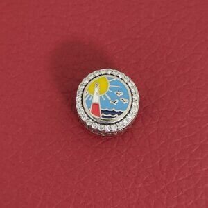 Pandora Long Island Exclusive Charm Bead S925 Silver with box